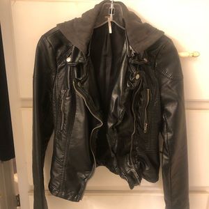 Free People Leather Jacket